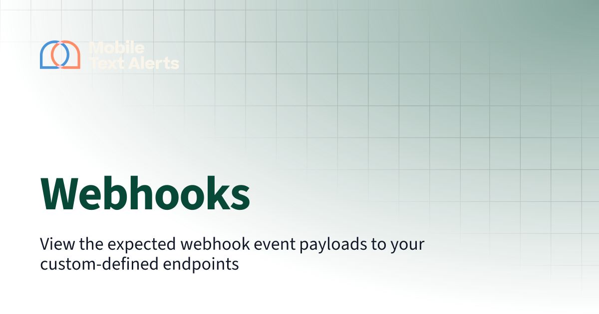 Webhooks | Developer Center